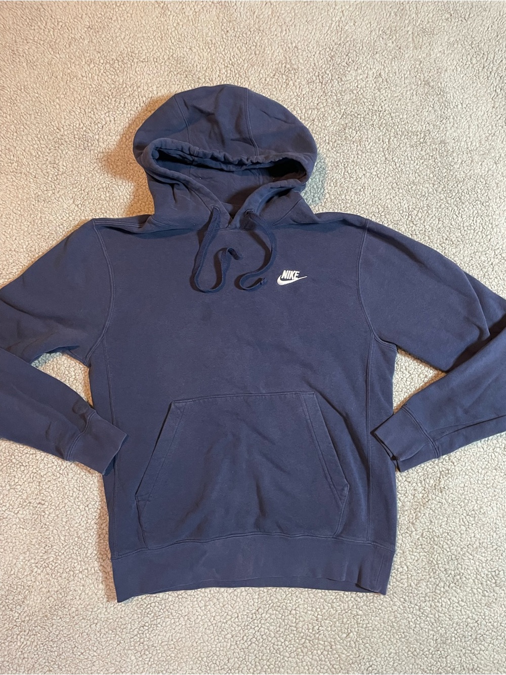 Nike navy blue hoodie Size S #athleisure